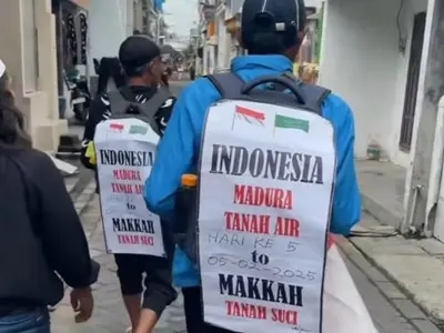 Jalan Kaki Dari Sampang ke Mekkah